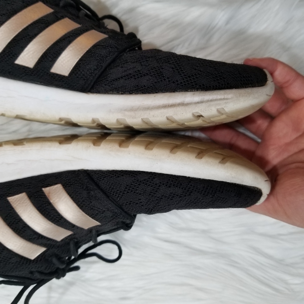 Adidas CloudFoam Sneakers Black SIZE 10. - Picture 10 of 17